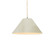 Small Avola 1-Light Pendant (254|CER-6640-CRK-NCKL-BEIG-TWST)