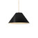 Small Avola 1-Light Pendant (254|CER-6640-CRB-ABRS-BEIG-TWST-LED1-700)