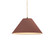 Small Avola 1-Light Pendant (254|CER-6640-CLAY-MBLK-BEIG-TWST-LED1-700)