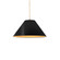 Small Avola 1-Light Pendant (254|CER-6640-CBGD-ABRS-BEIG-TWST-LED1-700)