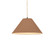 Small Avola 1-Light Pendant (254|CER-6640-ADOB-MBLK-BEIG-TWST-LED1-700)