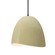 Medium Brisa 1-Light Pendant (254|CER-6613-VAN-MBLK-BKCD)