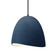 Medium Brisa 1-Light Pendant (254|CER-6613-MID-MBLK-BKCD-LED1-700)