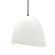 Medium Brisa 1-Light Pendant (254|CER-6613-BIS-DBRZ-BKCD-LED1-700)