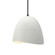 Small Brisa 1-Light Pendant (254|CER-6610-MAT-MBLK-BKCD-LED1-700)