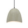 Small Brisa 1-Light Pendant (254|CER-6610-CKC-MBLK-BKCD)