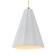 Tall Fluted 1-Light Pendant (254|CER-6607-WTWT-MBLK-BEIG-TWST)