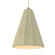 Tall Fluted 1-Light Pendant (254|CER-6607-VAN-MBLK-BEIG-TWST)