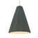 Tall Fluted LED 1-Light Pendant (254|CER-6607-PWGN-NCKL-BEIG-TWST-LED1-700)