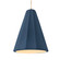 Tall Fluted 1-Light Pendant (254|CER-6607-MDMT-ABRS-BEIG-TWST-LED1-700)