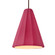 Tall Fluted 1-Light Pendant (254|CER-6607-CRSE-DBRZ-RIGID-LED1-700)
