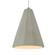 Tall Fluted 1-Light Pendant (254|CER-6607-CKC-DBRZ-WTCD-LED1-700)