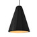 Tall Fluted 1-Light Pendant (254|CER-6607-CBGD-ABRS-BKCD-LED1-700)
