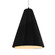 Tall Fluted 1-Light Pendant (254|CER-6607-BLK-DBRZ-WTCD-LED1-700)