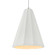 Tall Fluted 1-Light Pendant (254|CER-6607-BIS-ABRS-WTCD)