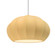Oval Fluted 1-Light Pendant (254|CER-6605-MYLW-CROM-WTCD-LED1-700)