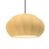 Oval Fluted 1-Light Pendant (254|CER-6605-MYLW-CROM-RIGID-LED1-700)