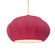 Oval Fluted 1-Light Pendant (254|CER-6605-CRSE-ABRS-BEIG-TWST)