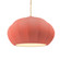 Oval Fluted 1-Light Pendant (254|CER-6605-BSH-NCKL-BEIG-TWST-LED1-700)