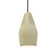 Tall Crease 1-Light Pendant (254|CER-6597-VAN-MBLK-BKCD-LED1-700)