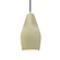 Tall Crease 1-Light Pendant (254|CER-6597-VAN-CROM-BKCD-LED1-700)