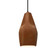 Tall Crease 1-Light Pendant (254|CER-6597-PATR-MBLK-BKCD-LED1-700)