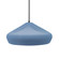 Large Crease 1-Light Pendant (254|CER-6595-SKBL-MBLK-BKCD-LED1-700)