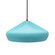 Large Crease 1-Light Pendant (254|CER-6595-RFPL-MBLK-BKCD)