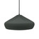 Large Crease 1-Light Pendant (254|CER-6595-PWGN-MBLK-BKCD)