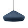 Large Crease 1-Light Pendant (254|CER-6595-MID-MBLK-BKCD-LED1-700)
