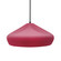 Large Crease 1-Light Pendant (254|CER-6595-CRSE-MBLK-BKCD-LED1-700)