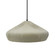 Large Crease 1-Light Pendant (254|CER-6595-CKC-MBLK-BKCD)