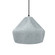 Small Crease 1-Light Pendant (254|CER-6590-CONC-MBLK-BKCD)