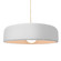 Large Spire 1-Light Pendant (254|CER-6575-WHT-MBLK-BEIG-TWST)