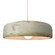 Large Spire 1-Light Pendant (254|CER-6575-TRAG-BRSS-BEIG-TWST-LED1-700)