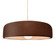 Large Spire 1-Light Pendant (254|CER-6575-RRST-NCKL-BEIG-TWST-LED1-700)