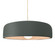 Large Spire 1-Light Pendant (254|CER-6575-PWGN-MBLK-BEIG-TWST-LED1-700)