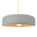Large Spire 1-Light Pendant (254|CER-6575-MTGD-NCKL-BEIG-TWST)