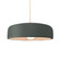 Medium Spire 1-Light Pendant (254|CER-6573-PWGN-NCKL-BEIG-TWST)