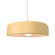 Medium Spire 1-Light Pendant (254|CER-6573-MYLW-BRSS-BEIG-TWST)