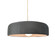 Medium Spire 1-Light Pendant (254|CER-6573-GRY-BRSS-BEIG-TWST)