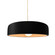 Medium Spire 1-Light Pendant (254|CER-6573-CRB-BRSS-BEIG-TWST-LED1-700)