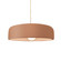 Medium Spire 1-Light Pendant (254|CER-6573-ADOB-BRSS-BEIG-TWST-LED1-700)