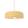 Small Spire 1-Light Pendant (254|CER-6571-MYLW-NCKL-BEIG-TWST-LED1-700)
