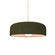 Small Spire 1-Light Pendant (254|CER-6571-MGRN-NCKL-BEIG-TWST)