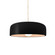 Small Spire 1-Light Pendant (254|CER-6571-CRB-MBLK-BEIG-TWST)