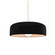 Small Spire 1-Light Pendant (254|CER-6571-BLK-MBLK-BEIG-TWST)