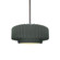 Small Tier Pleated 1-Light Pendant (254|CER-6550-PWGN-NCKL-RIGID)