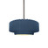 Small Tier Pleated 1-Light Pendant (254|CER-6550-MID-NCKL-RIGID-LED1-700)