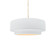 Small Tier 1-Light Pendant (254|CER-6540-WHT-BRSS-BEIG-TWST-LED1-700)